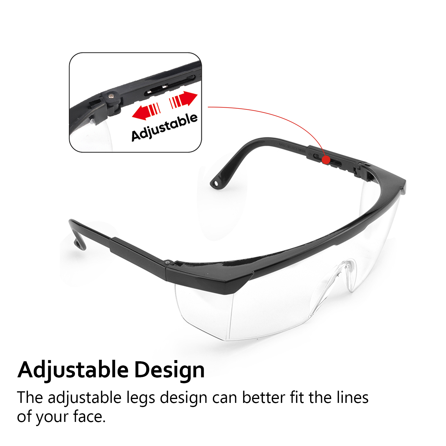 Ready Stock Eye Protection Safety Glasses KS102