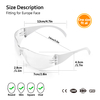 Ready Stock ANSI Z87 Approved Safety Glasses SG001