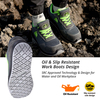 Metal Free Safety Shoes L-7328 Green