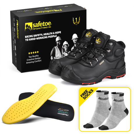 Composite Toe Water Resistant Membrane Lining Heavy Duty Work Boots With M-8565