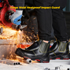 Welding Work Boots Mining Safety Boots Metal Free M-8025NBK MP