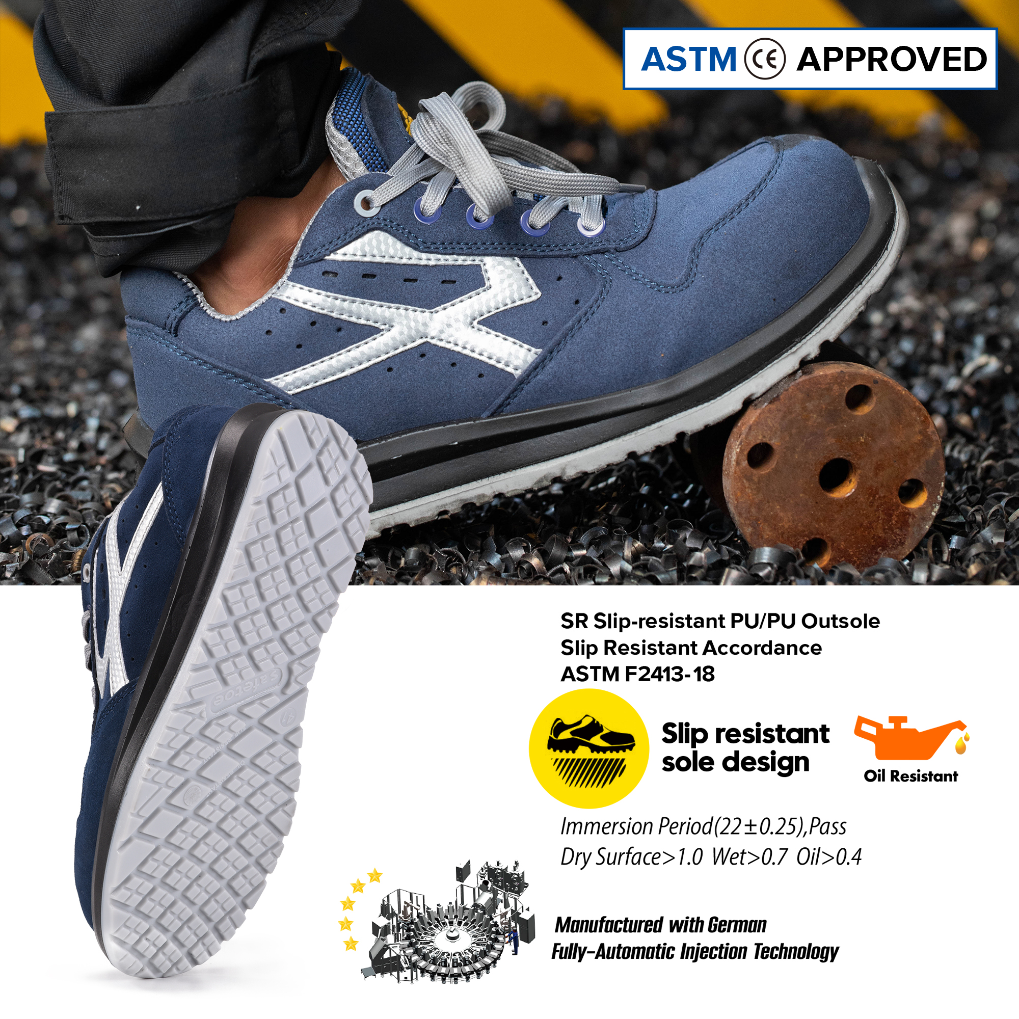 L-7328-slip resistant work shoes