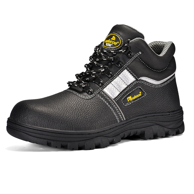 Oil & Slip Resistant Steel Toe Safety Work Boots M-8027RB