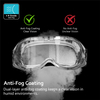 OTG Anti-Fog Safety Goggles with Adjustable Strap | ANSI Z87.1 & EN166