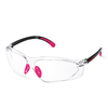 Anti Fog Safety Glasses ANSI Z87.1 CE EN166 UV400 Protective Eyewear SG003 Pink