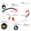 High-clarity Vision Industrial Safety Glasses SG003 Orange