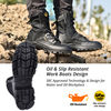 Steel Toe Tactical Safety Work Boots Military Combat Water Proof H-9438