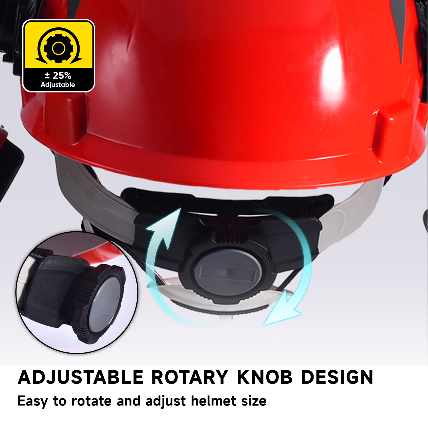 Safety Helmets & Face Shield & Earmuff M-5009 Red