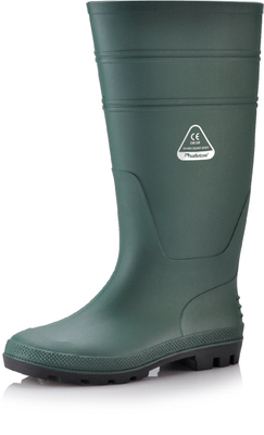 PVC Gum Rain Boots W-6036 Green