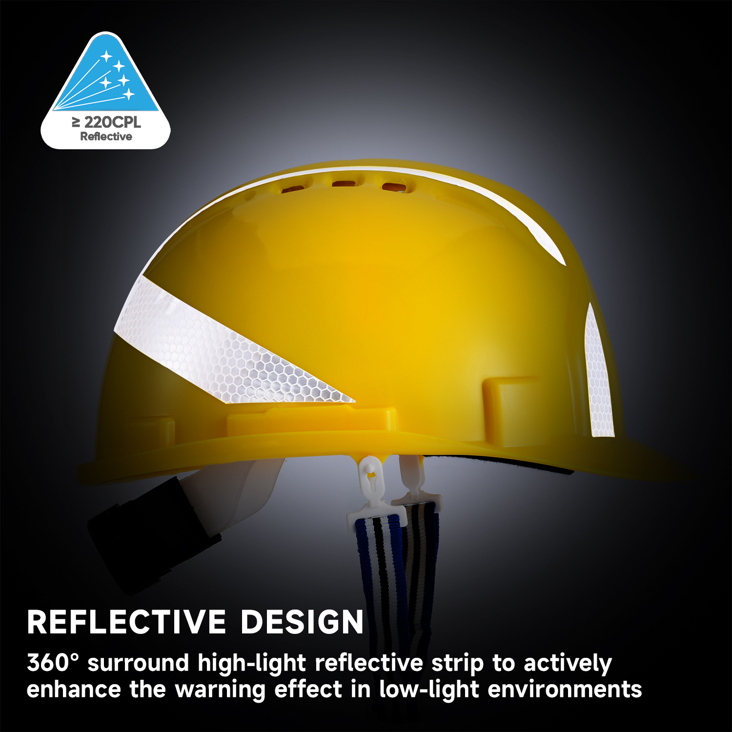 American Style Safety Helmet W-036 Yellow
