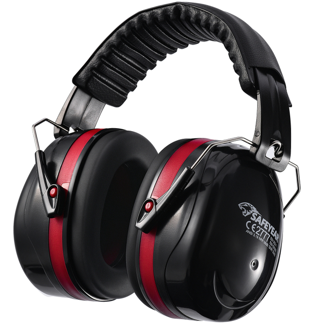 Ready Stock ABS Protective Ear Muffs EM-5002 Red