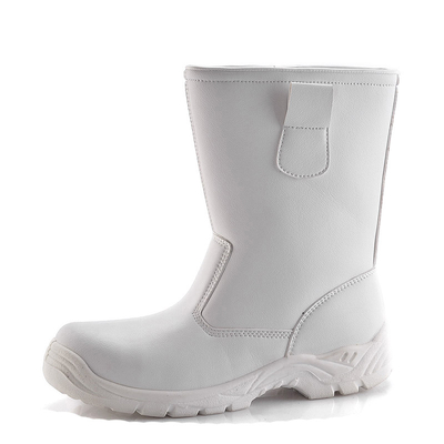 White High Rigger Work Boots H-9001 White