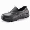 Kitchen Black And White Restaurant Chef Cleanroom Steel Toe Kitchen Work Safety Shoes