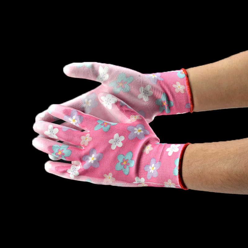 PU Coated Garden Work Gloves FL-PU2001EF2