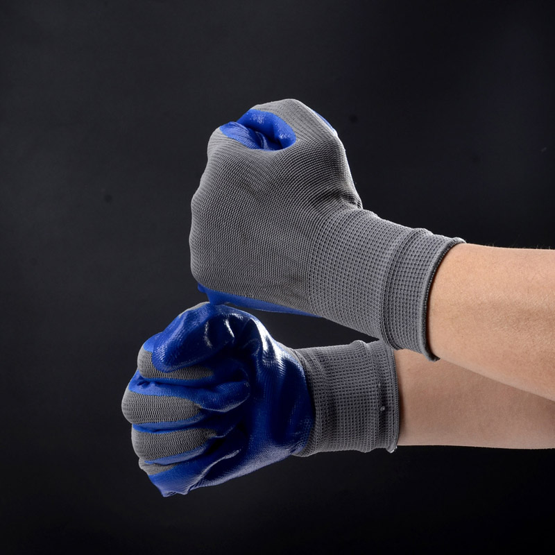 Nitrile Coated Safety Work Gloves FL-N1001