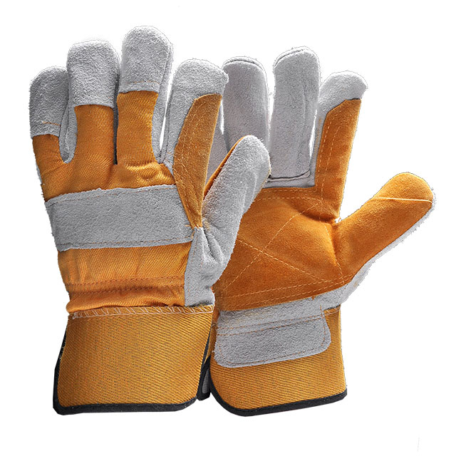 Cow Leather Industrial Work Gloves FL-1020