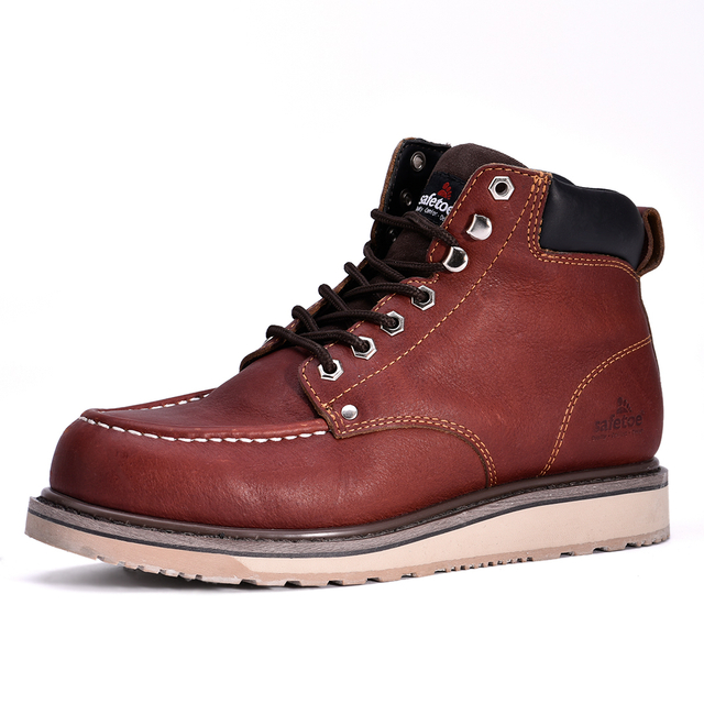 Traditional Wedge Work Boots M-8076