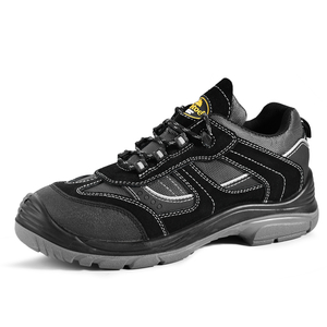 Metal Free Leather Safety Shoes L-7502