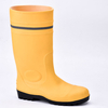 Heavy Duty Steel Toe Rain Boots W-6037 Yellow