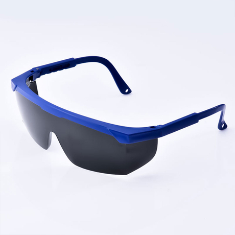Heavy Duty Dark PC Safety Glasses KS102 Black