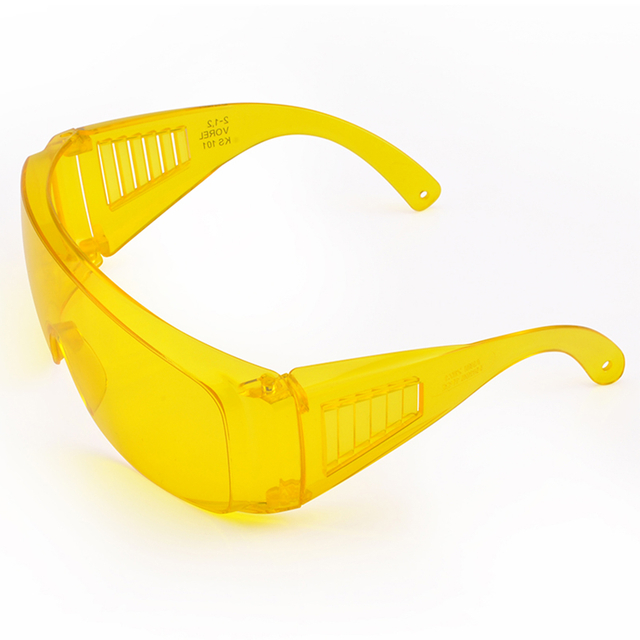  Yellow UV Protection Safety Glass SG035