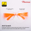 Eye Protection Safety Glasses SG001 Orange