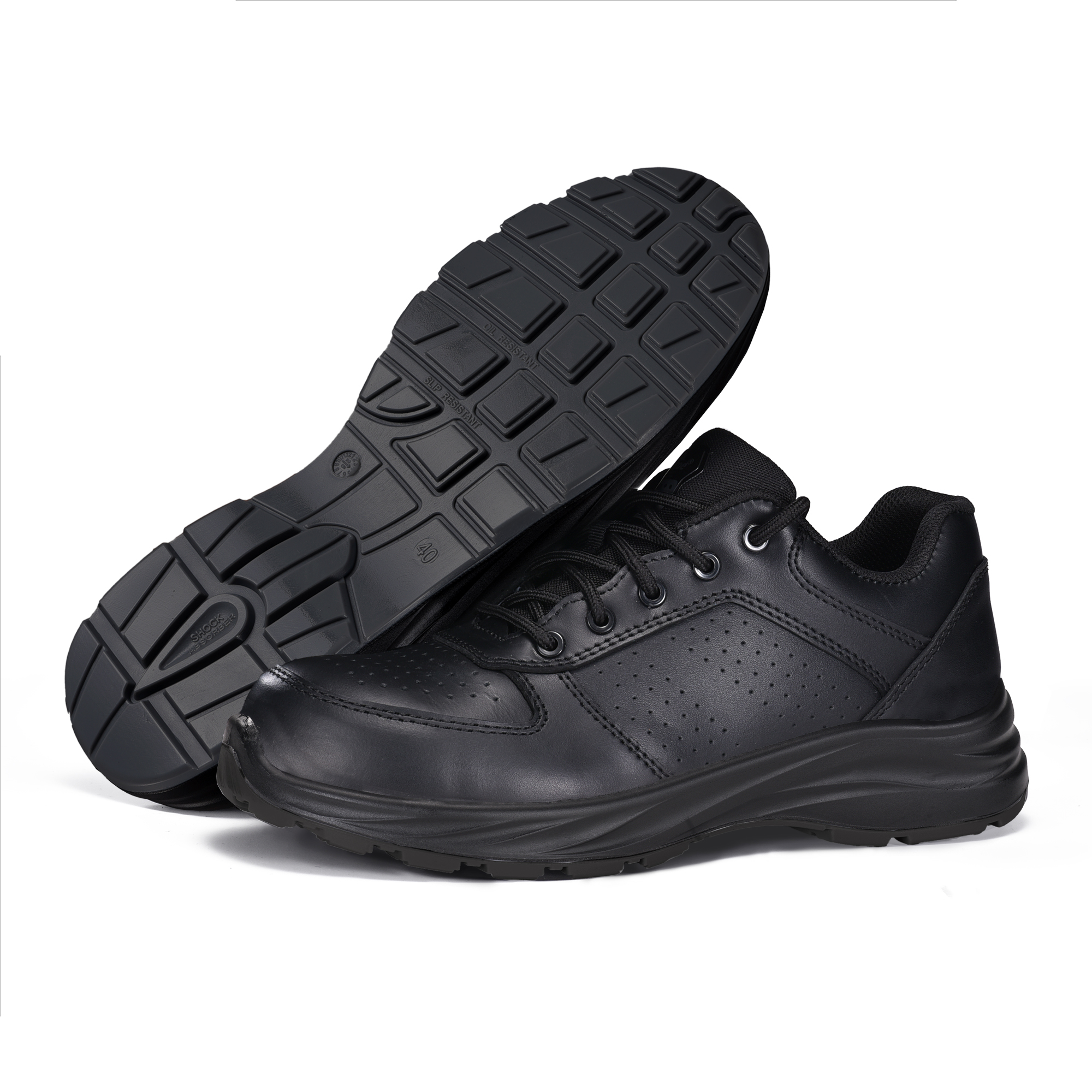 Light Weight Work Shoes for Engineer & Manager & Executive with Composite Toe L-7328 Engineer
