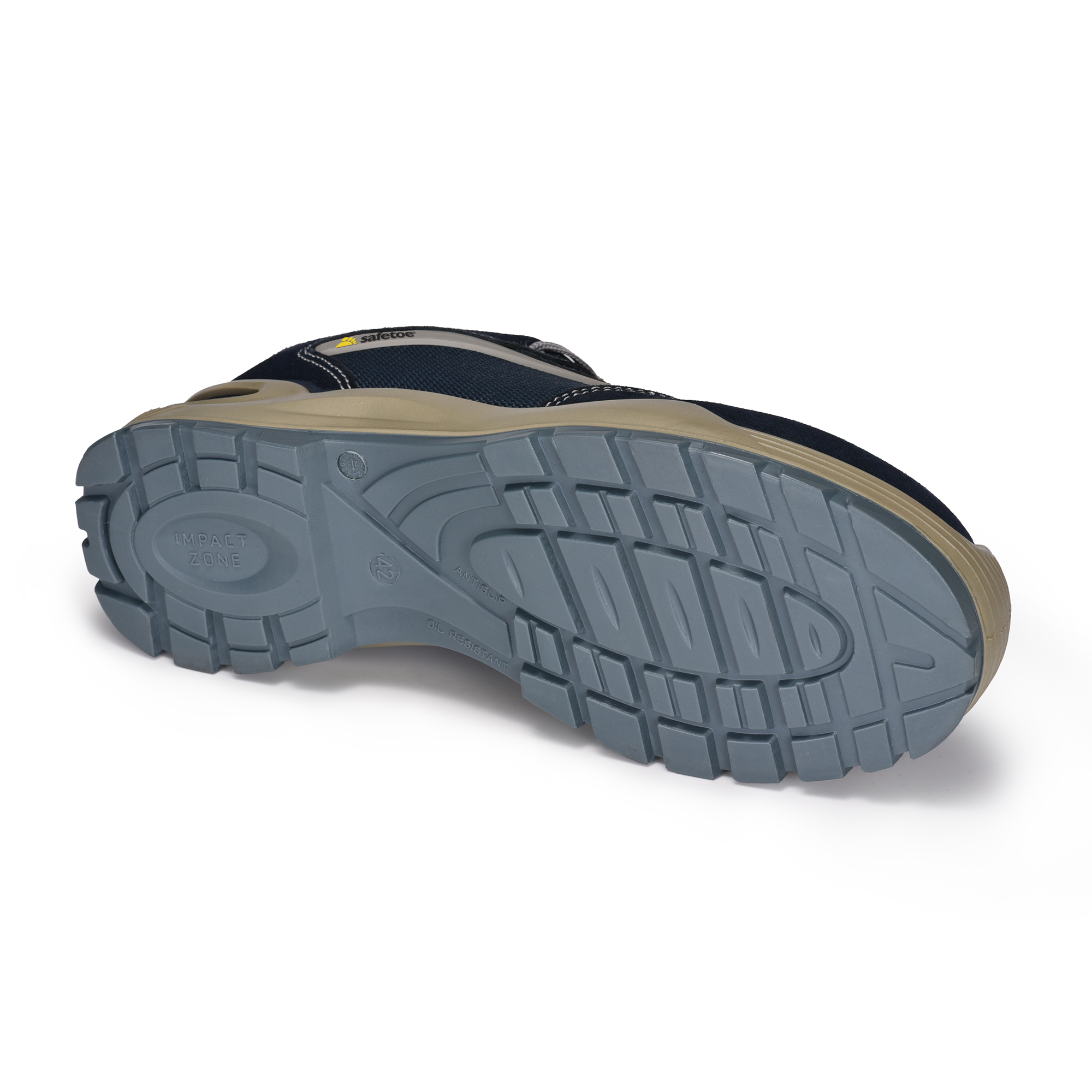 Light Weight Steel Toe Warehouse & Logistics safety Shoes L-7296 blue