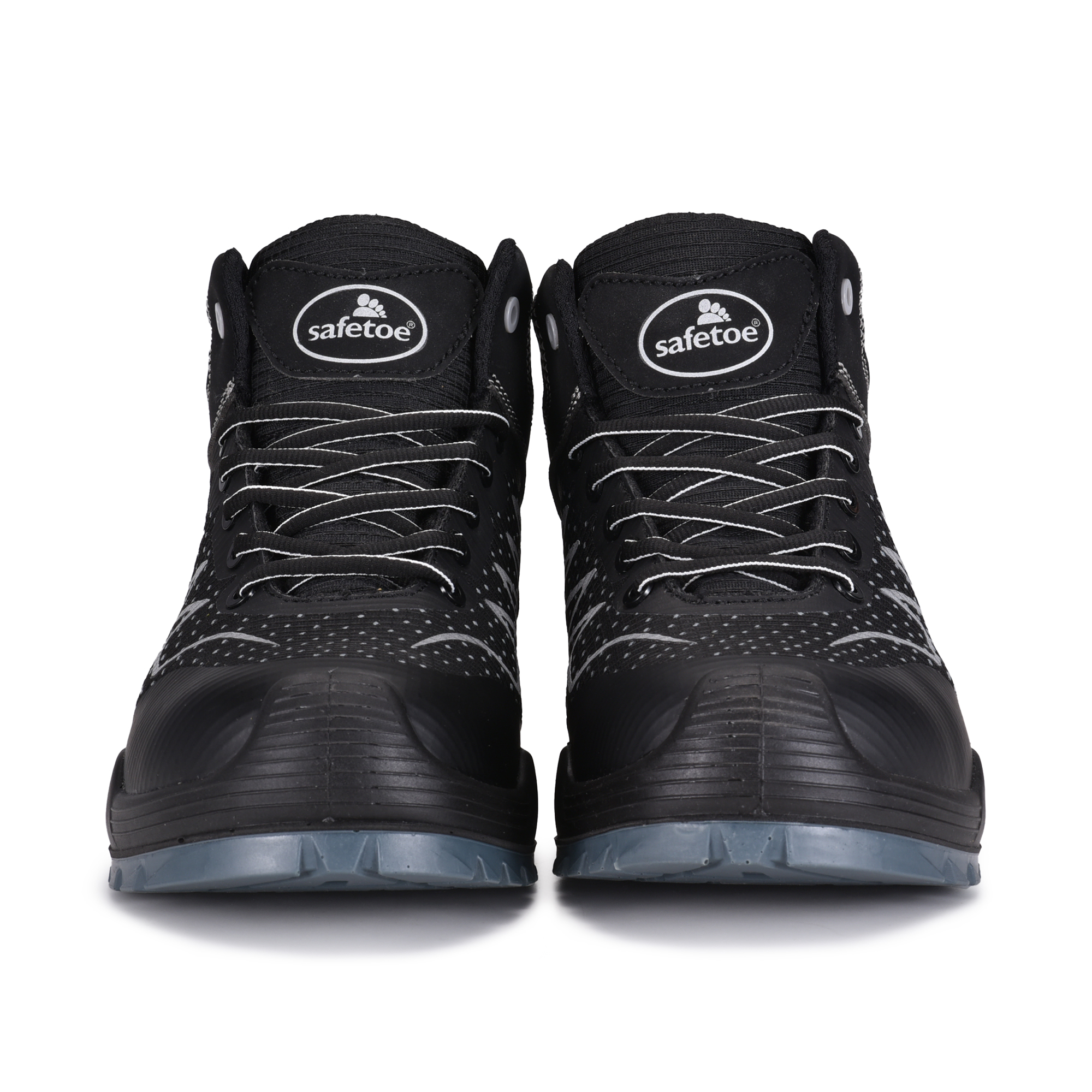 Industrial Light Weight Sports Style Fabric Safety Shoes For Men-M-8576 