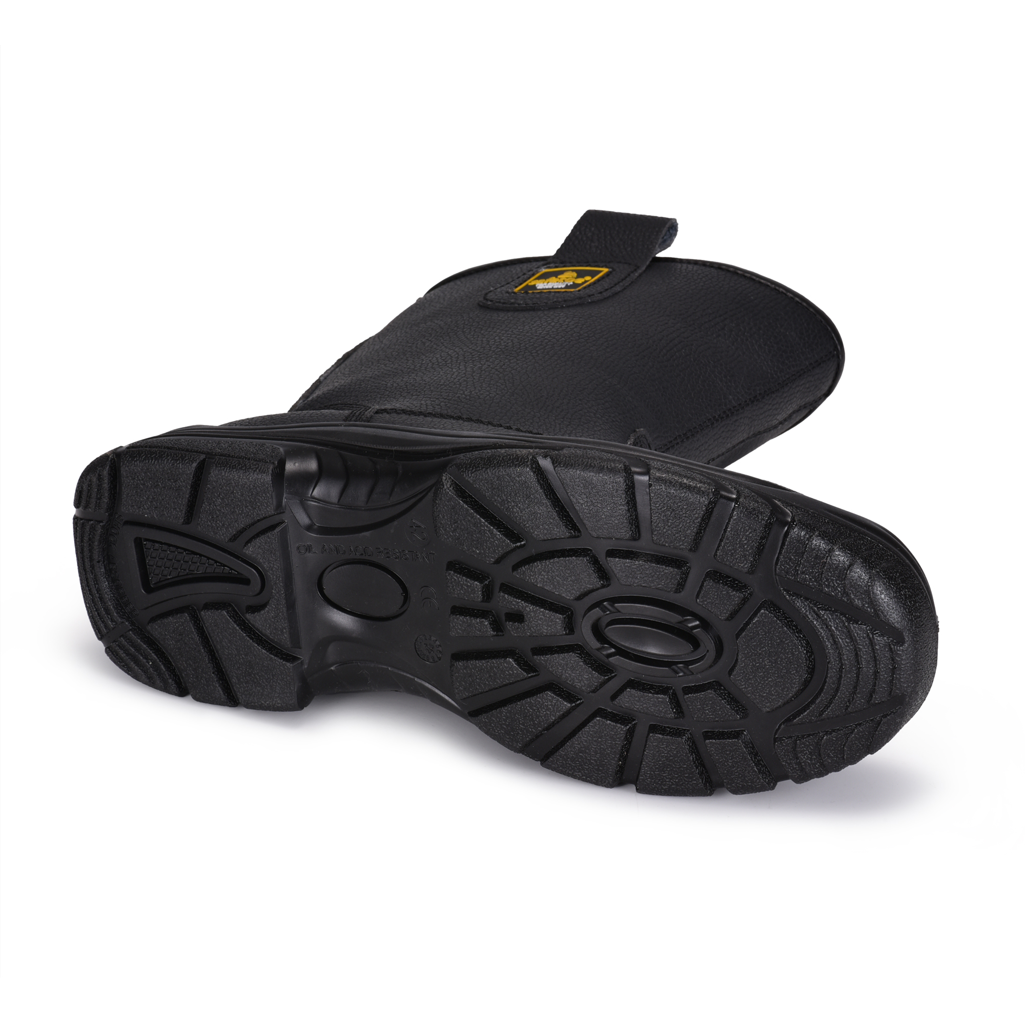 Oil Field Industry Resistant Rig Steel Toe Safety Boots H-9430