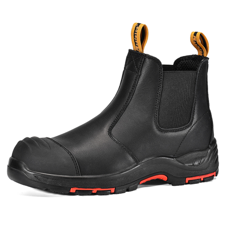 Oil And Gas Resistant Safety Work Boots for Miner M-8025NBK