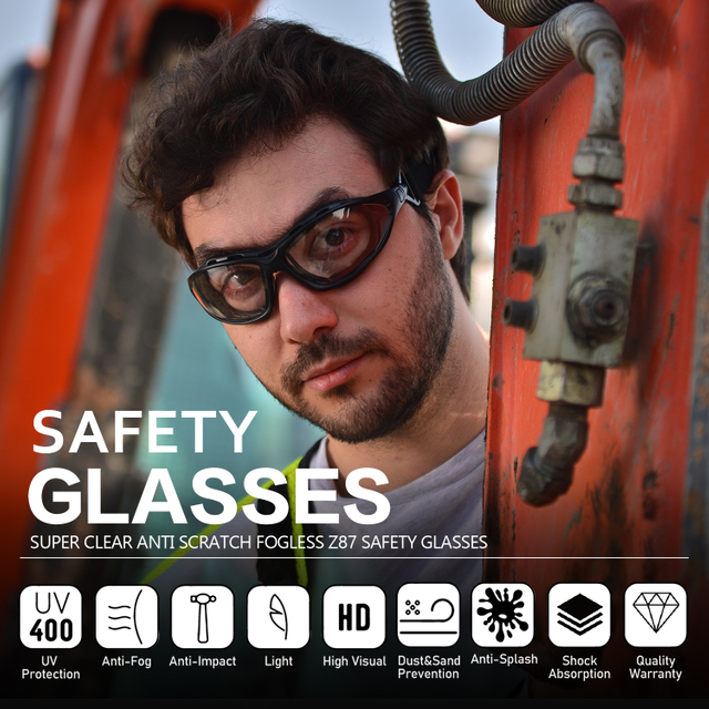  UV Protection Safety Glass SG002