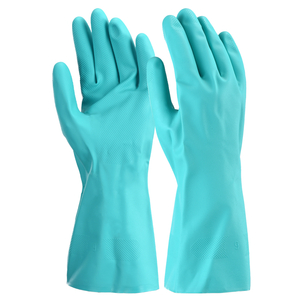 Chemical Resistant Work Gloves FL-0056 Green