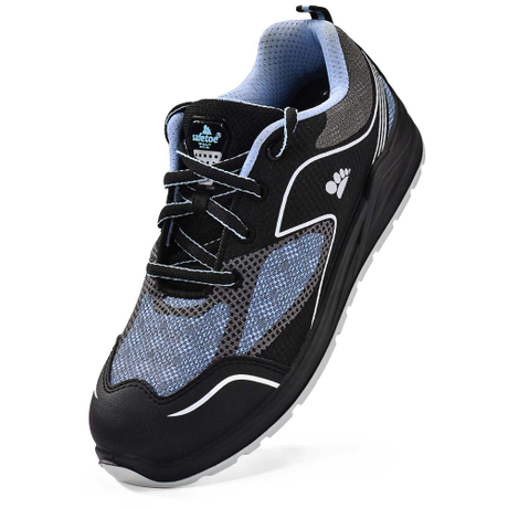 Breathable Summer Safety Trainers L-7501 Blue (Speed)
