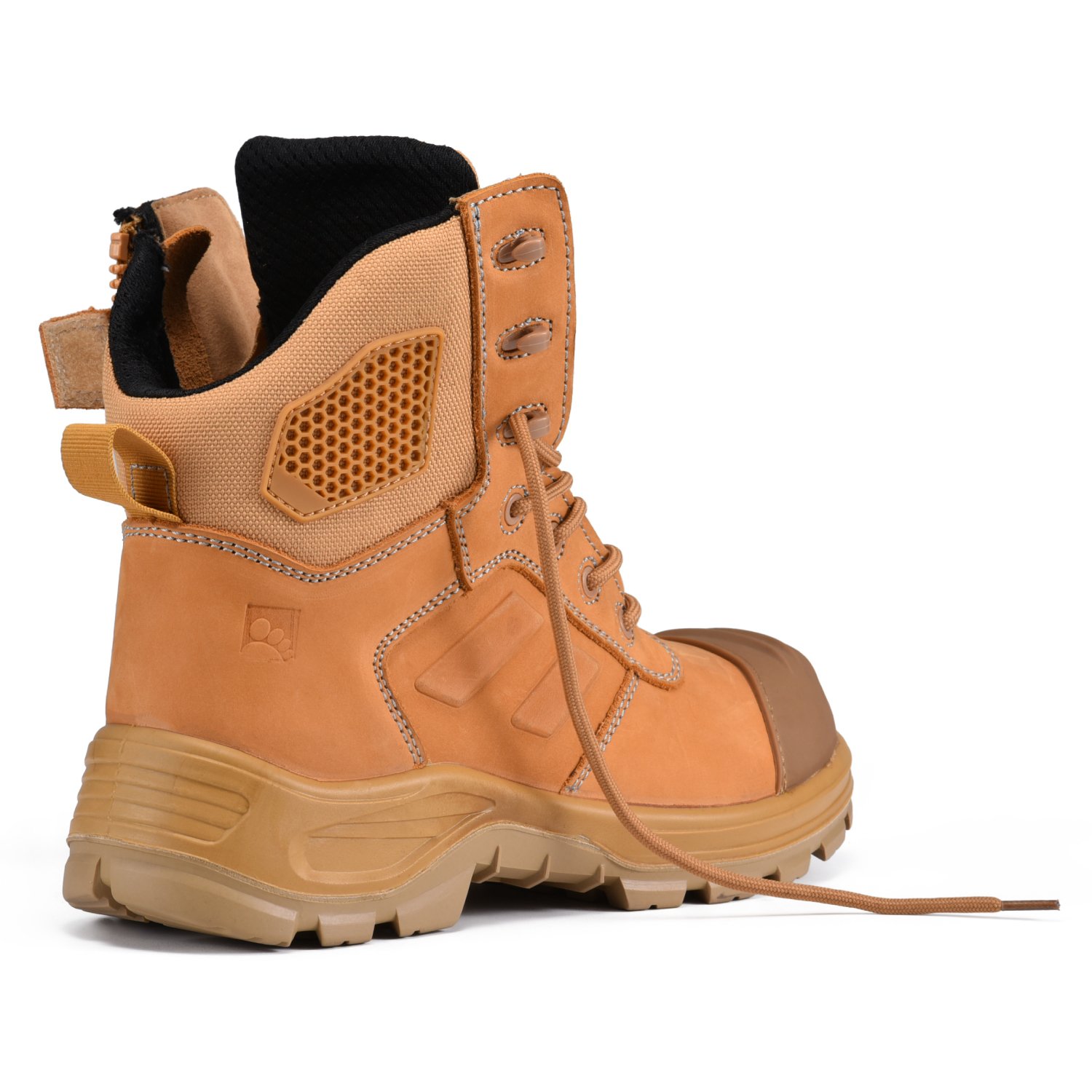 Best Selling High Quality Composite Toe Construction Work Boots M-8578 Beige