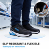 S1P Aluminum Toe & Anti-Slip for Logistics Workers L-7609 Blue