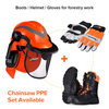 Forestry Chainsaw Gloves for Professional Logging | EN 11393
