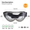 OTG Anti-Fog Safety Goggles with Adjustable Strap | ANSI Z87.1 & EN166