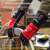 Leather Welding Gloves for MIG/TIG | Heat Protection (EN 407) FL-1023