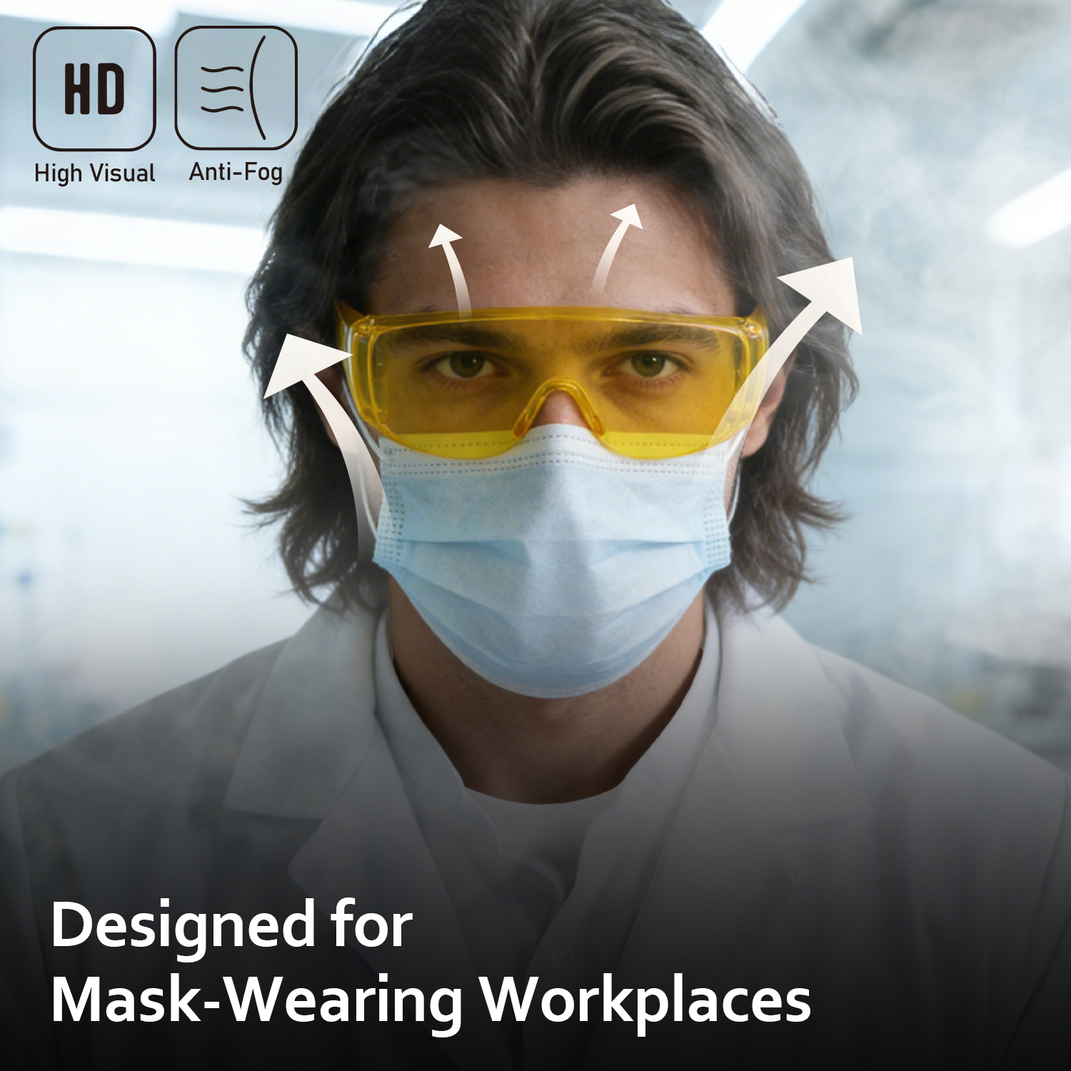 OTG Safety Glasses That Fit Over Prescription Glasses | ANSI Z87.1 & EN166