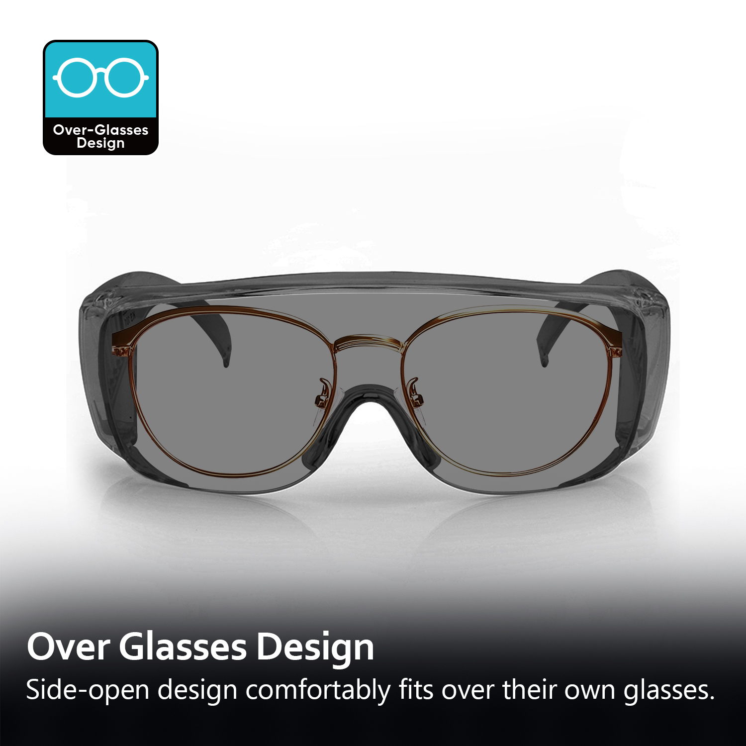 OTG Safety Glasses That Fit Over Prescription Glasses | ANSI Z87.1 & EN166 SG035