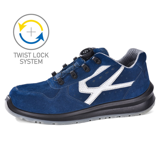 Sporty Metal Free Safety Shoes with TLS Closing L-7328