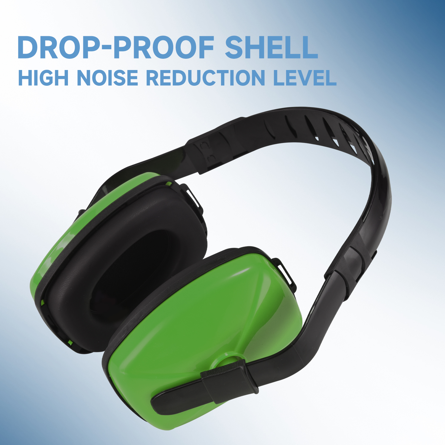  Protective Ear Muffs Noise Cancelling Hearing EM-5003 Green
