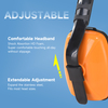 Hearing Protective Ear Muffs EM-5003 Orange