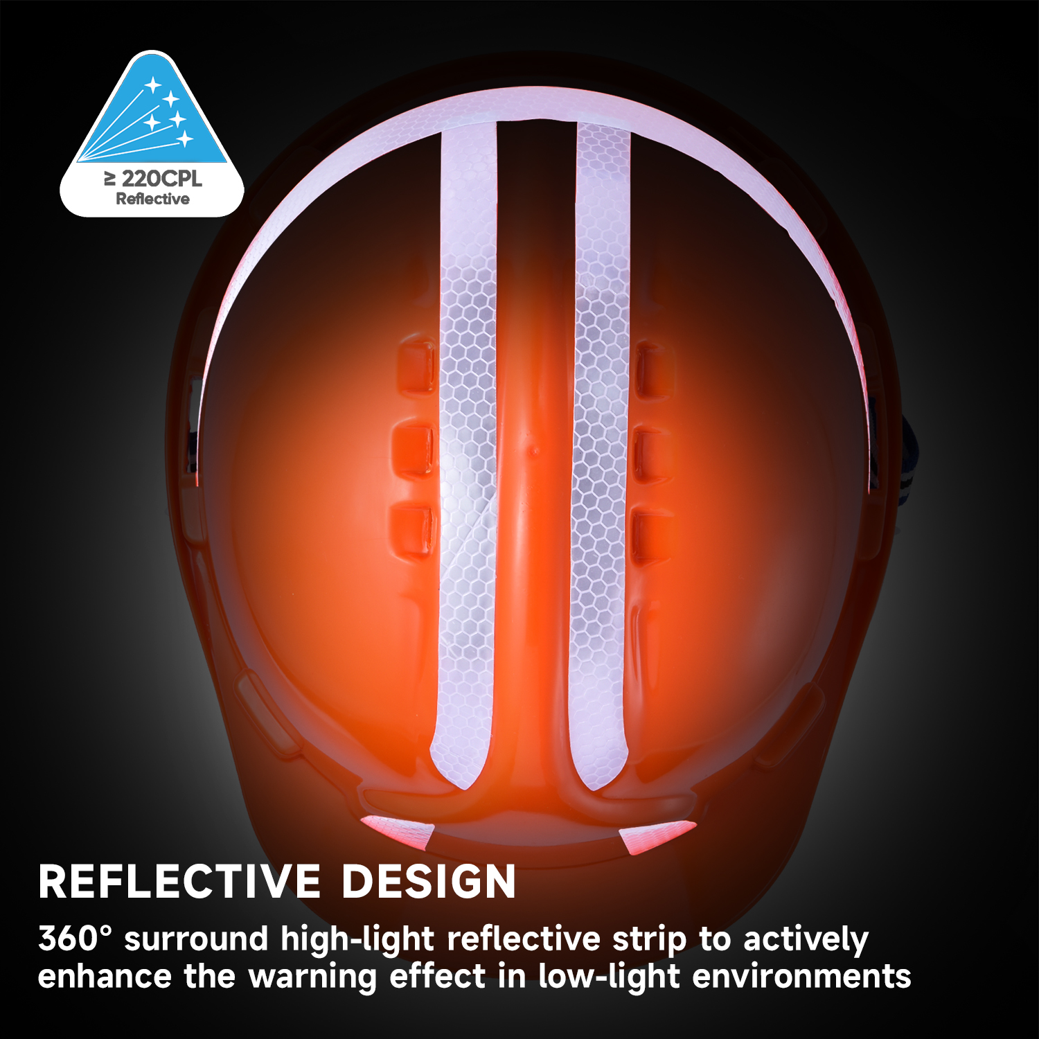 Industrial Safety Helmet W-036 Orange