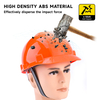 Construction Work Safety Helmets W-003 Orange