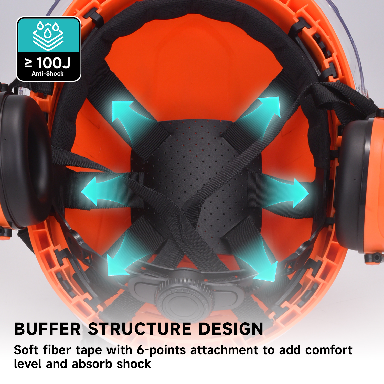 Helmet Construction Hard Hat Abs Safety Helmets M-5018