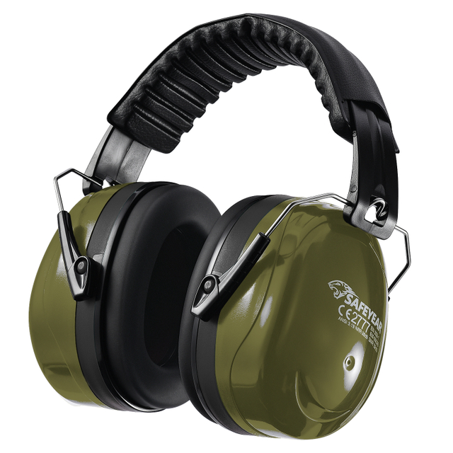 Ready Stock ABS Protective Ear Muffs EM-5002 Green
