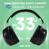 Ready Stock ABS Protective Ear Muffs EM-5002 Black