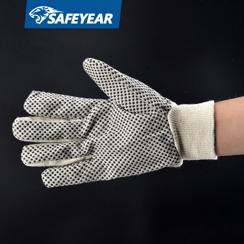 PVC Dotted Protective Work Gloves FL-5519A